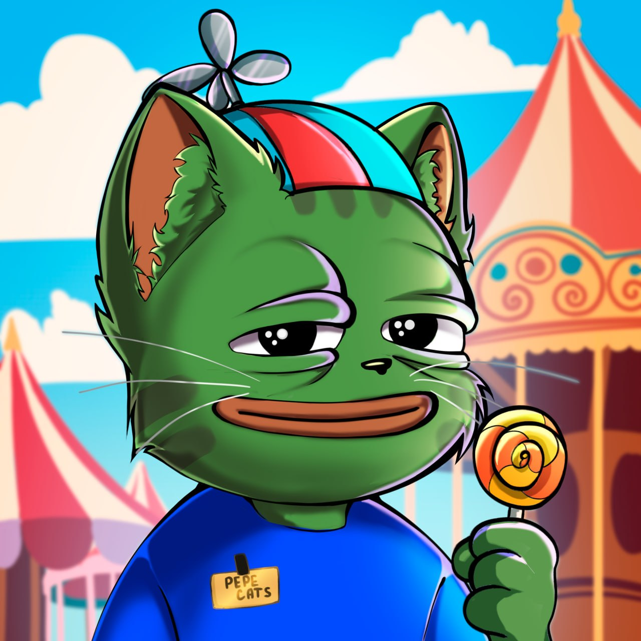 Carnival CatteRO character